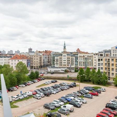 Lägenhet Studio på 35 m² i Poznan centrum med 1 badrum  Exteriör bild